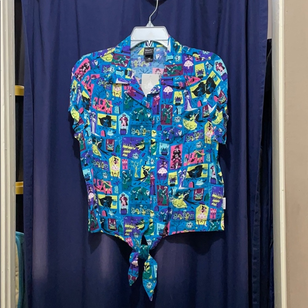 Disney Haunted Mansion camp shirt
